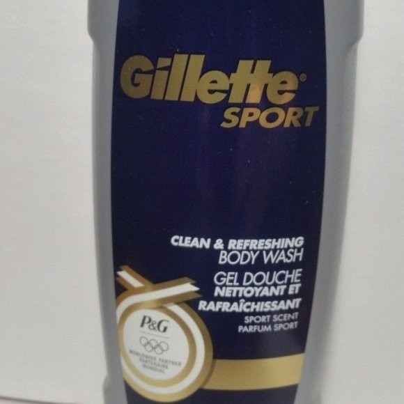 Gillette Sport Clean & Refreshing Body Wash Sport Scent 3) Bottles DISCONTINUED - Picture 1 of 9